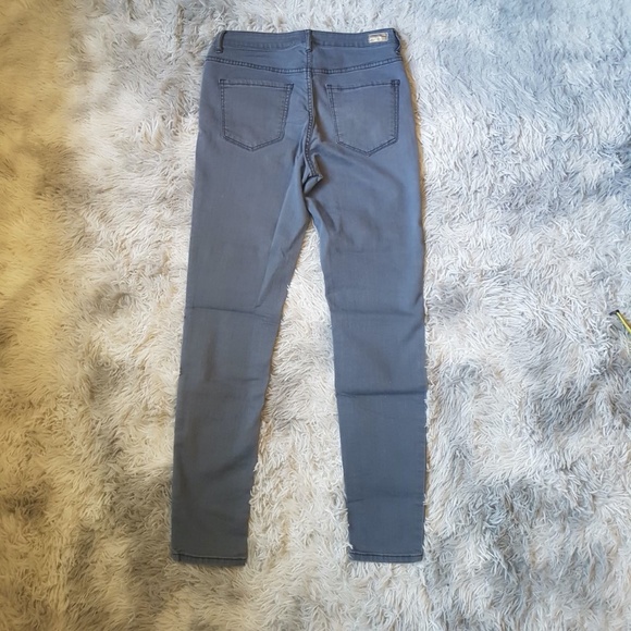 Tokyo Darling Stretch Skinny Jeans - Slate Bluish Grey - Size US 4 - Picture 4 of 10
